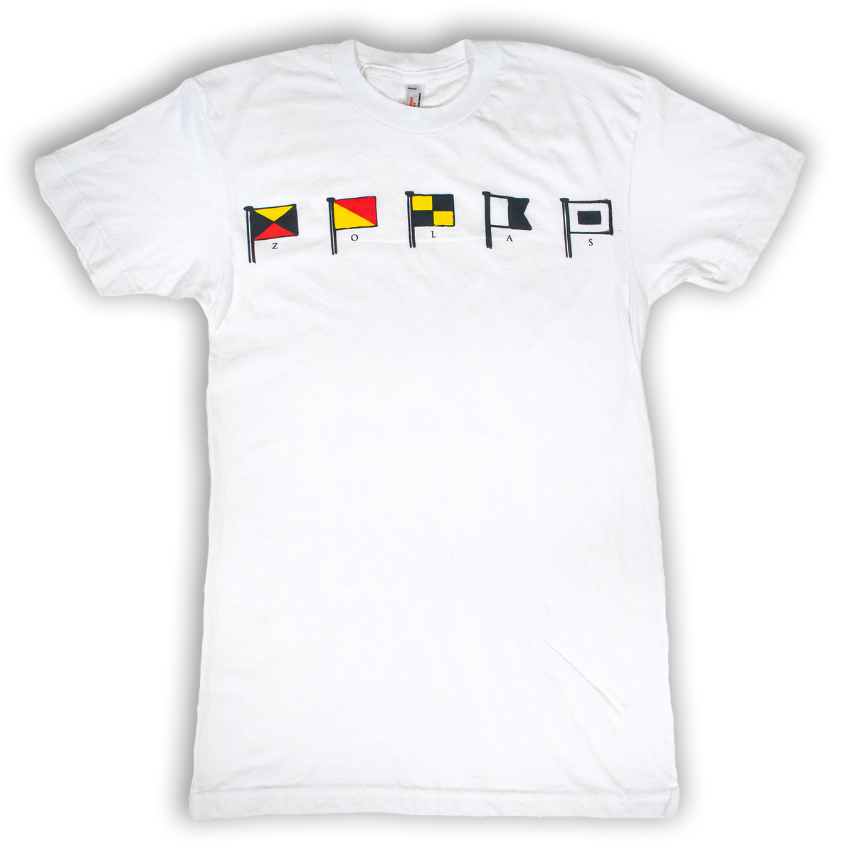 The Zolas 'Sailing Flags' TShirt Official Band Merch 604 Shop