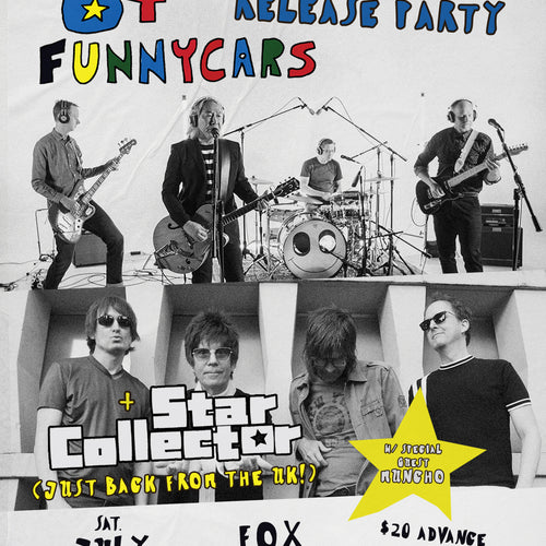 64 Funnycars Album Release Party / Star Collector Returns From The UK