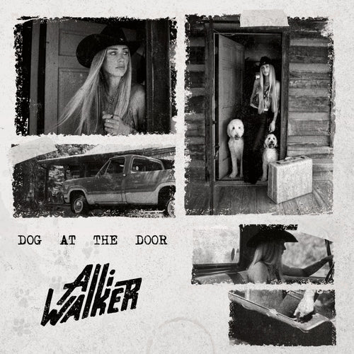 DOG AT THE DOOR