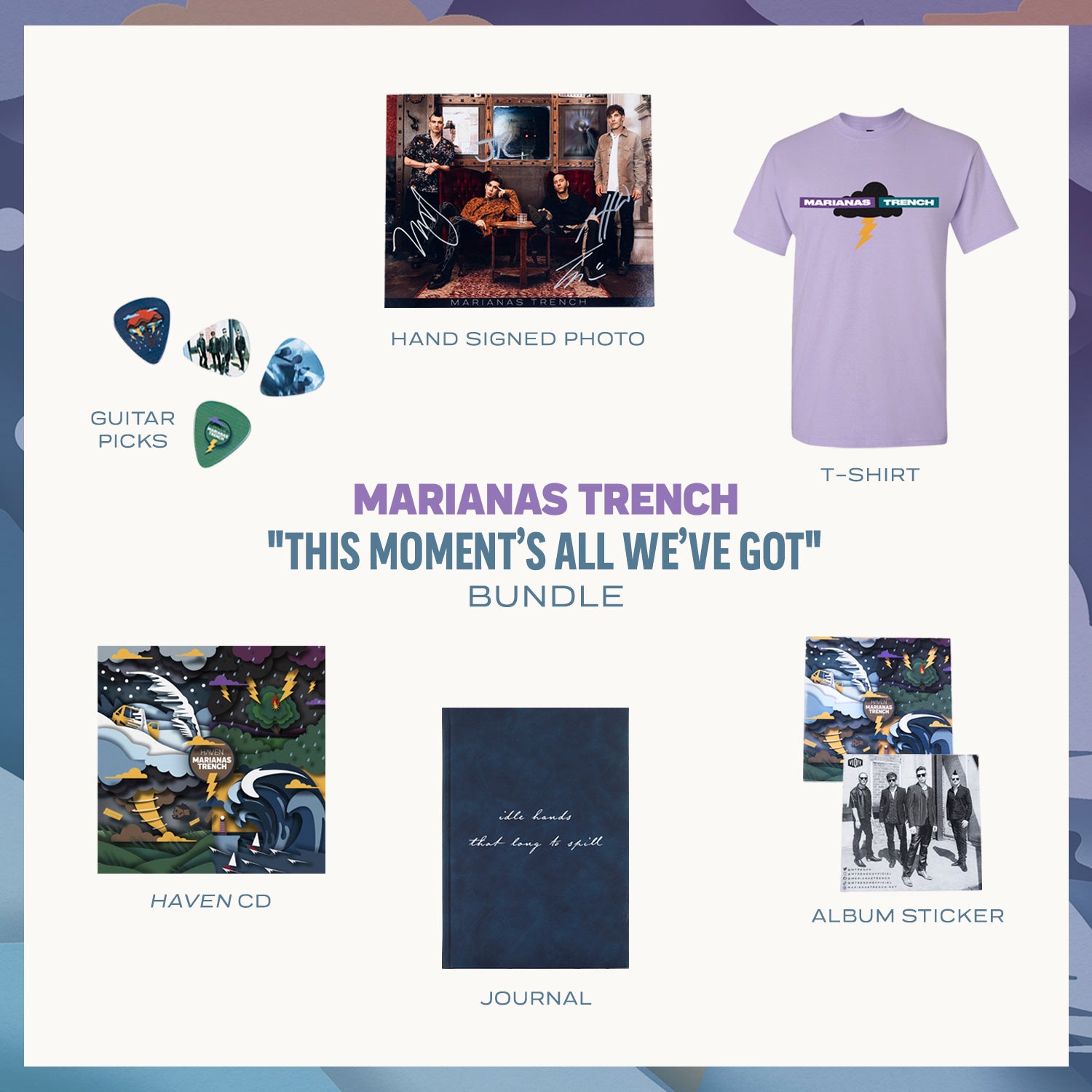 Haven ("This Moment's All We've Got" CD + Merch Bundle) Pre-Order