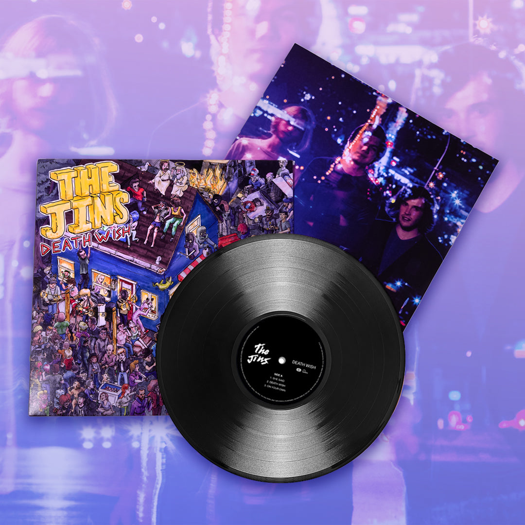 The Jins - Death Wish (Black Vinyl) PRE-ORDER | 604 Records – 604 Shop