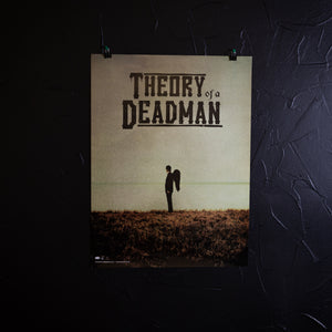 Signed 'Theory Of A Deadman' Poster